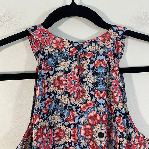 Women's Multicolor Kaleidoscope Graphics Sleeveless Tank Size L - Picture 6 of 7